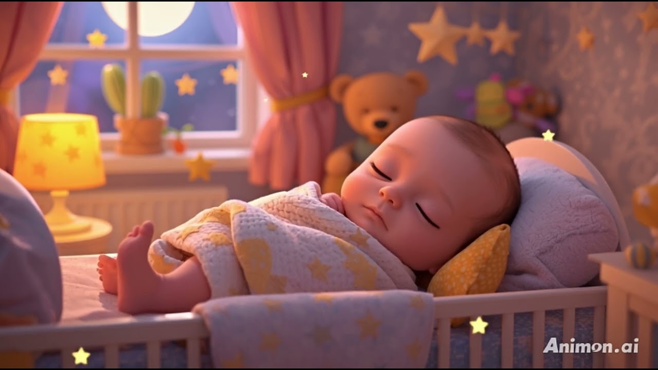 Soft Piano Music for Kids Sleep 🎹😴 | 1 Hour | Calm Lullaby for Deep Sleep