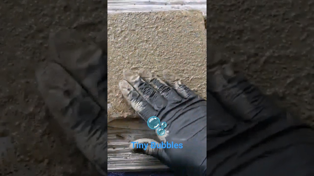 Popping Concrete Bubbles 🍾