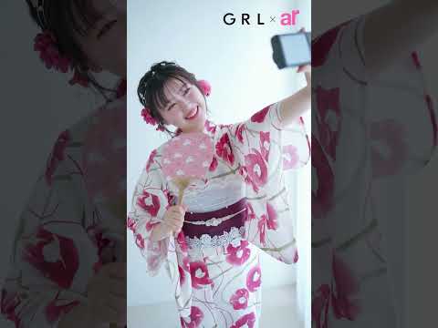 #GRL 長浜広奈が着こなす💕👘