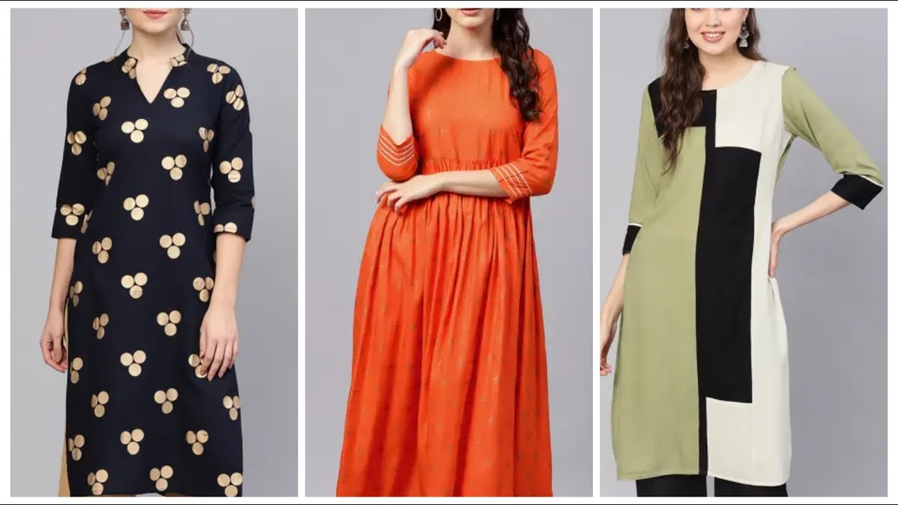 Printed kurtis for any occasion,designer kurti with straight cut pant ...