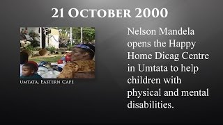 The Mandela Diaries: 21 October 2000