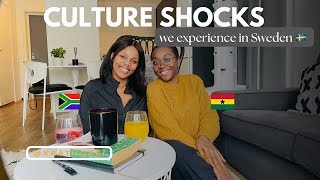 South African and Ghanaian share their culture shock experiences living in Sweden