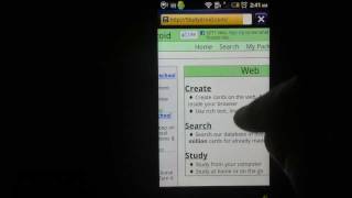 StudyDroid for Android devices - Quick Demo