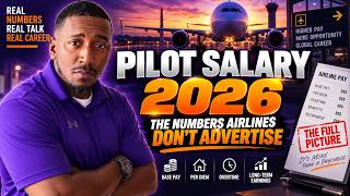 Pilot Salary 2026: The Numbers Airlines Don't Advertise