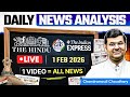 Daily Current Affairs for UPSC | 1 FEB 2026 — Important News &amp; Analysis | Unacademy UPSC