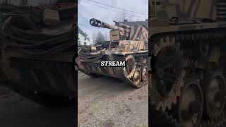 What Happens to a WWII Tank when hit by a MODERN Shell? #war #military