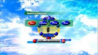 Sonic Adventure DX Menu Narration