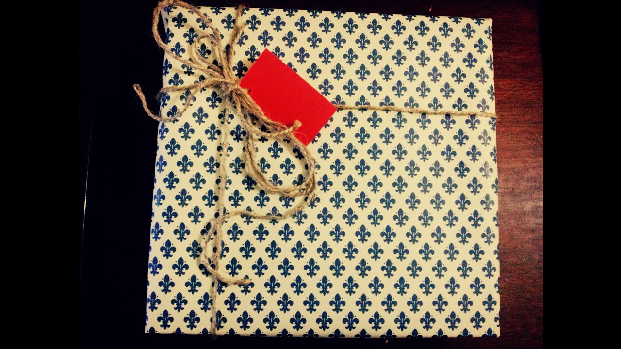 Упаковка подарка - YouTube