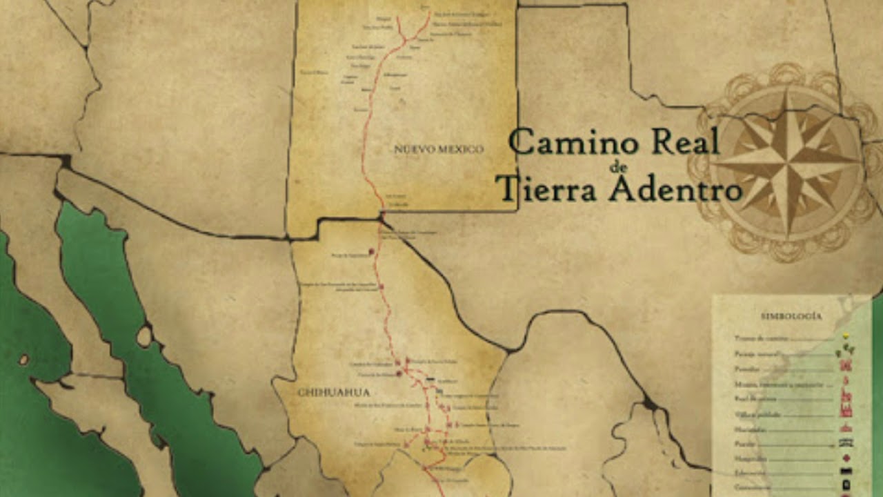 Spogliati forte per camino real de tierra adentro mapa recluta nichel