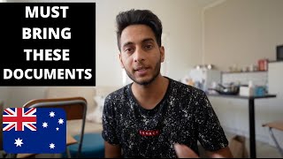 IMPORTANT DOCUMENTS | INTERNATIONAL STUDENTS IN AUSTRALIA