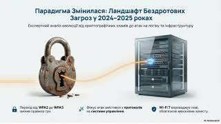 Presentation. Wireless Threats Shift To Infrastructure
