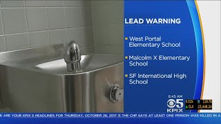 High Levels Of Lead Discovered In 3 San Francisco Schools