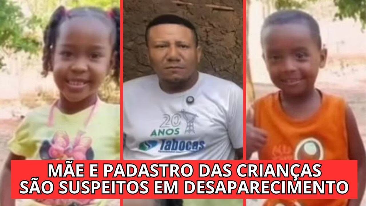 Polícia Apura Sequestro de Crianças; MÃE e PADASTRO entram na mira das investigações
