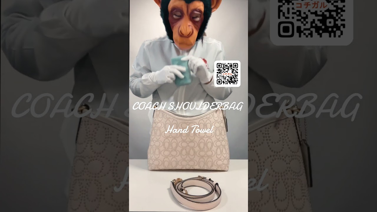 コーチの素敵過ぎるホワイトレザーバッグがこちら！ #coach#コーチ