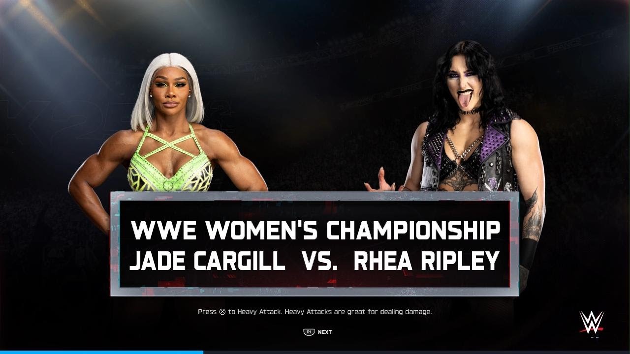 Jade Cargill vs Rhea Ripley