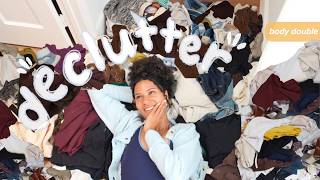 entire CLOSET declutter for spring!🧺 detailed body double Profile