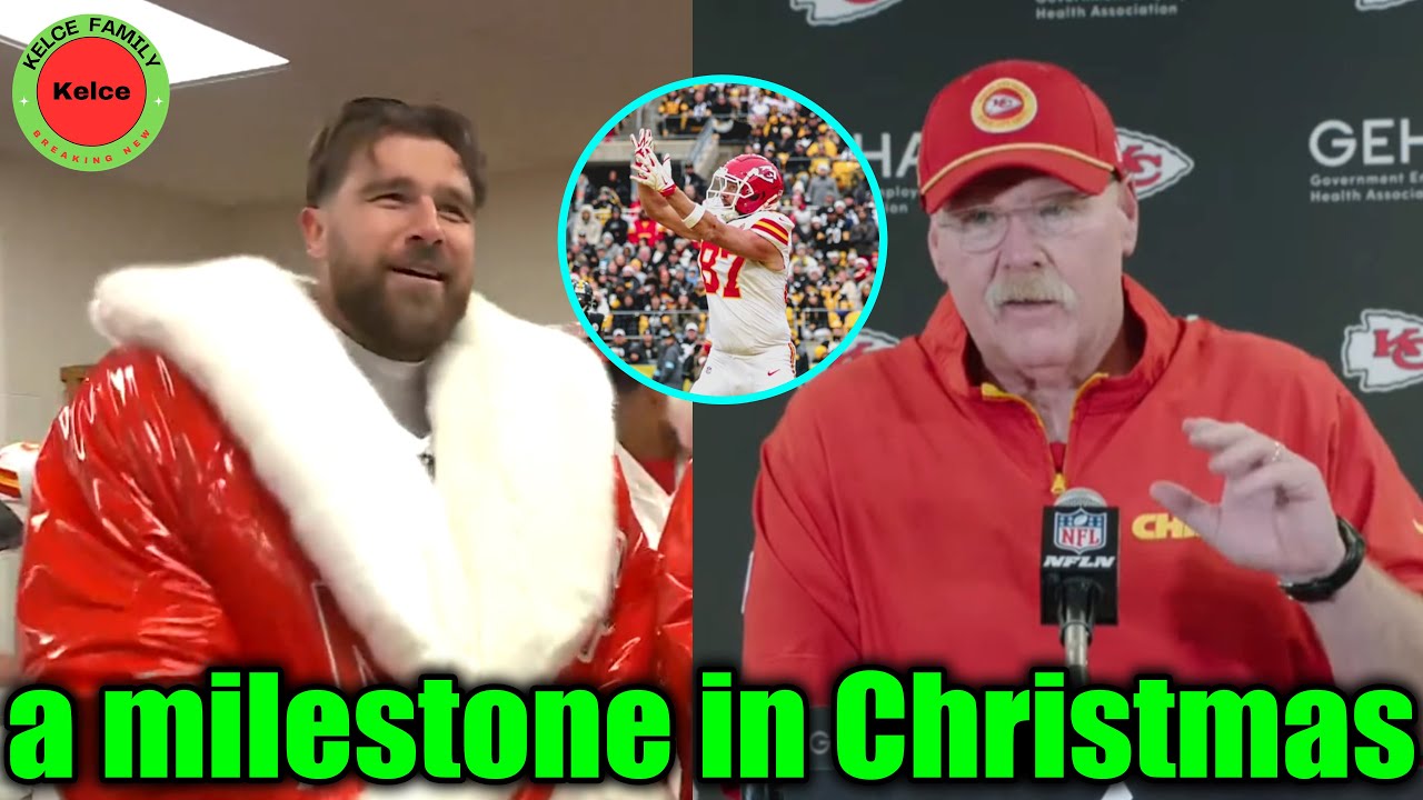 Coach Andy Reid talks about Travis Kelce's stellar Christmas Day