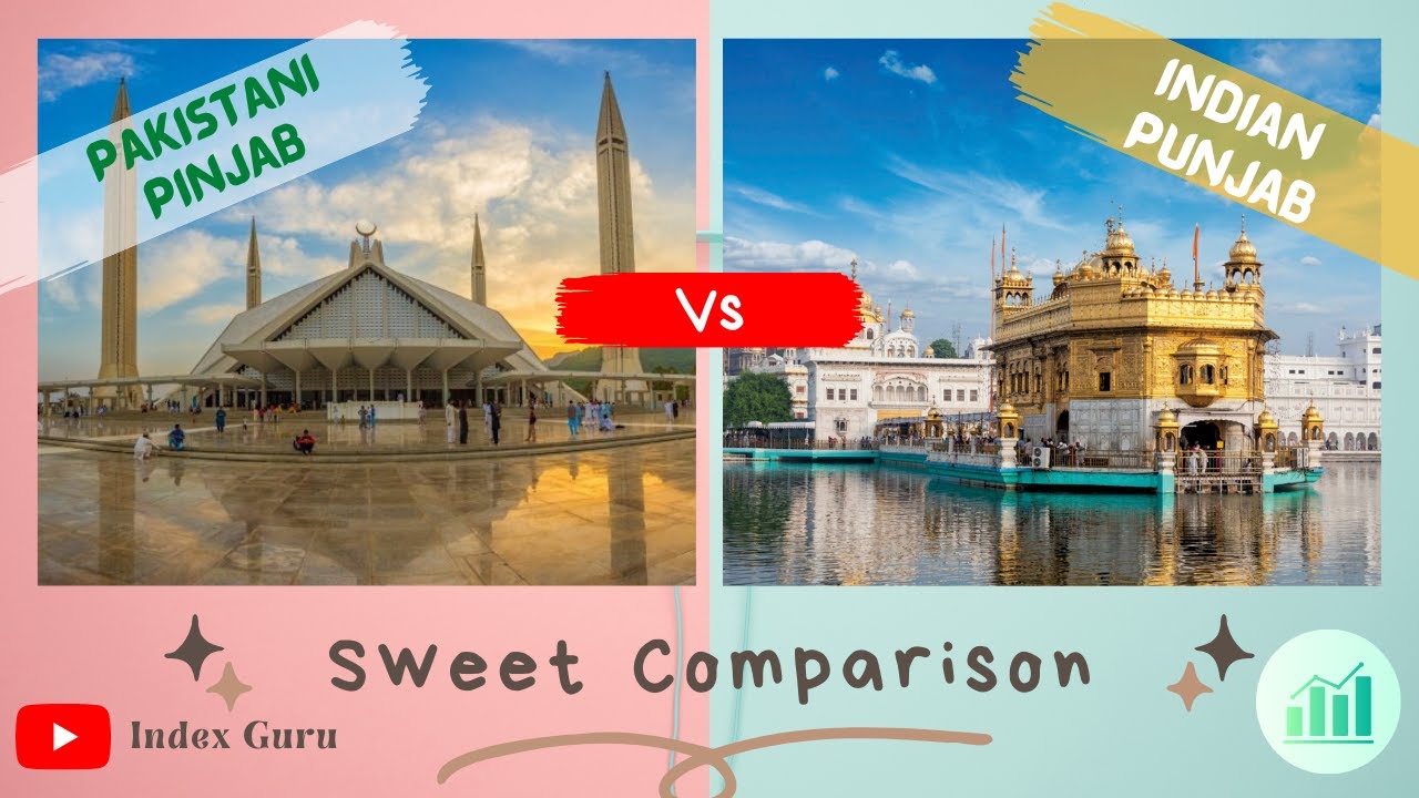 Pakistani Punjab Vs Indian Punjab || Full Neutral Comparison 2020 By Index Guru