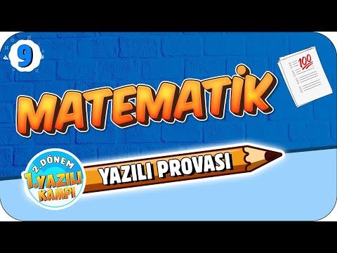 9. Sınıf Matematik 2.Dönem 1.Yazılıya Hazırlık #2022