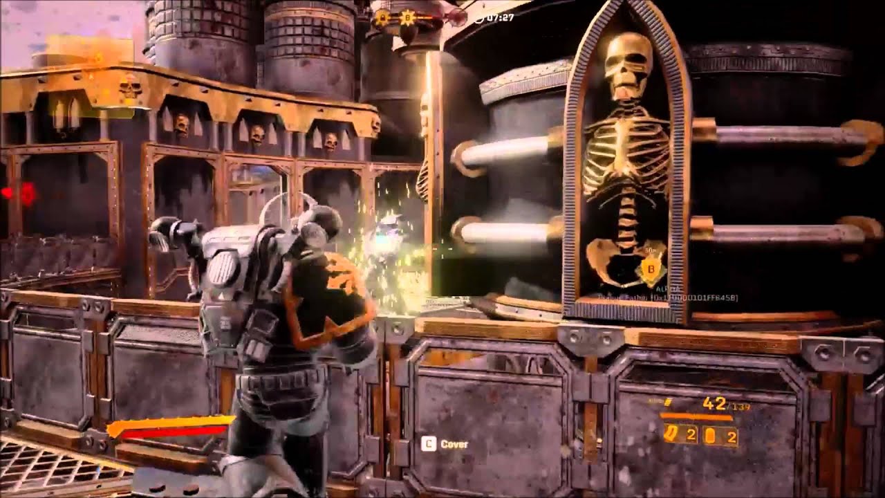 Warhammer 40,000: Eternal Crusade- Chaos Assault Space Marine Gameplay