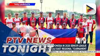PH baseball team defeats Indonesia in 2026 Senior League Baseball Asia-Pacific & Middle East...