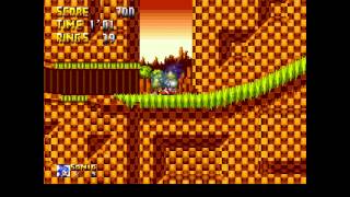 Sonic Harder Levels Project-Green Hill Zone Act 1-Hack