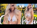 CUTE BLONDE GIRL IN CANNAFORNIA BIKINI - VR 4K 180/360 VIRTUAL REALITY