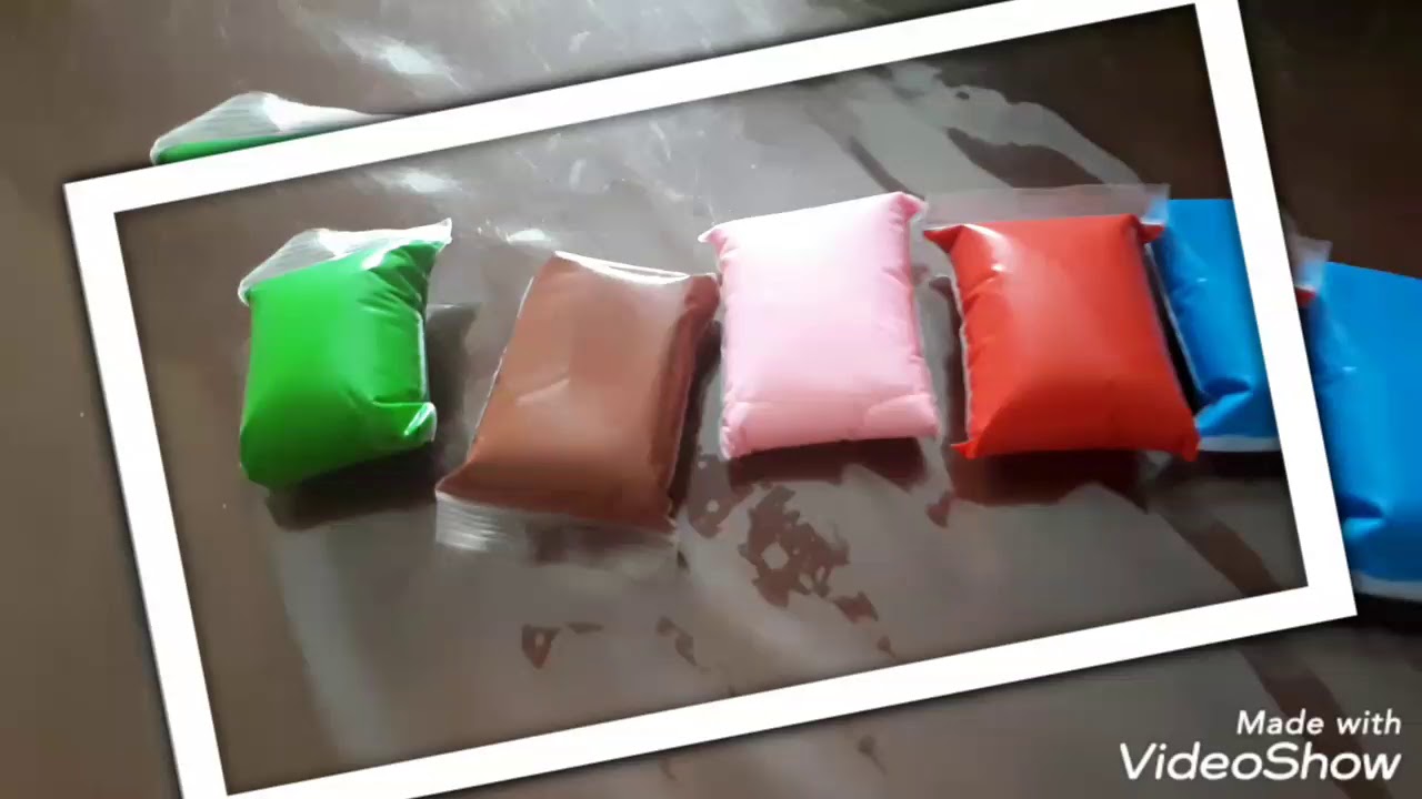 Цветы из  пластилина