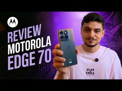 TESTEI o MOTOROLA EDGE 70! Já VALE A PENA comprar? [Análise / Review]