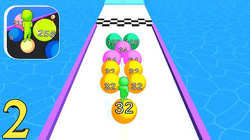 Run 2048 - All Levels Gameplay Walkthrough - ios, Android Lvl 41-71 Part 2