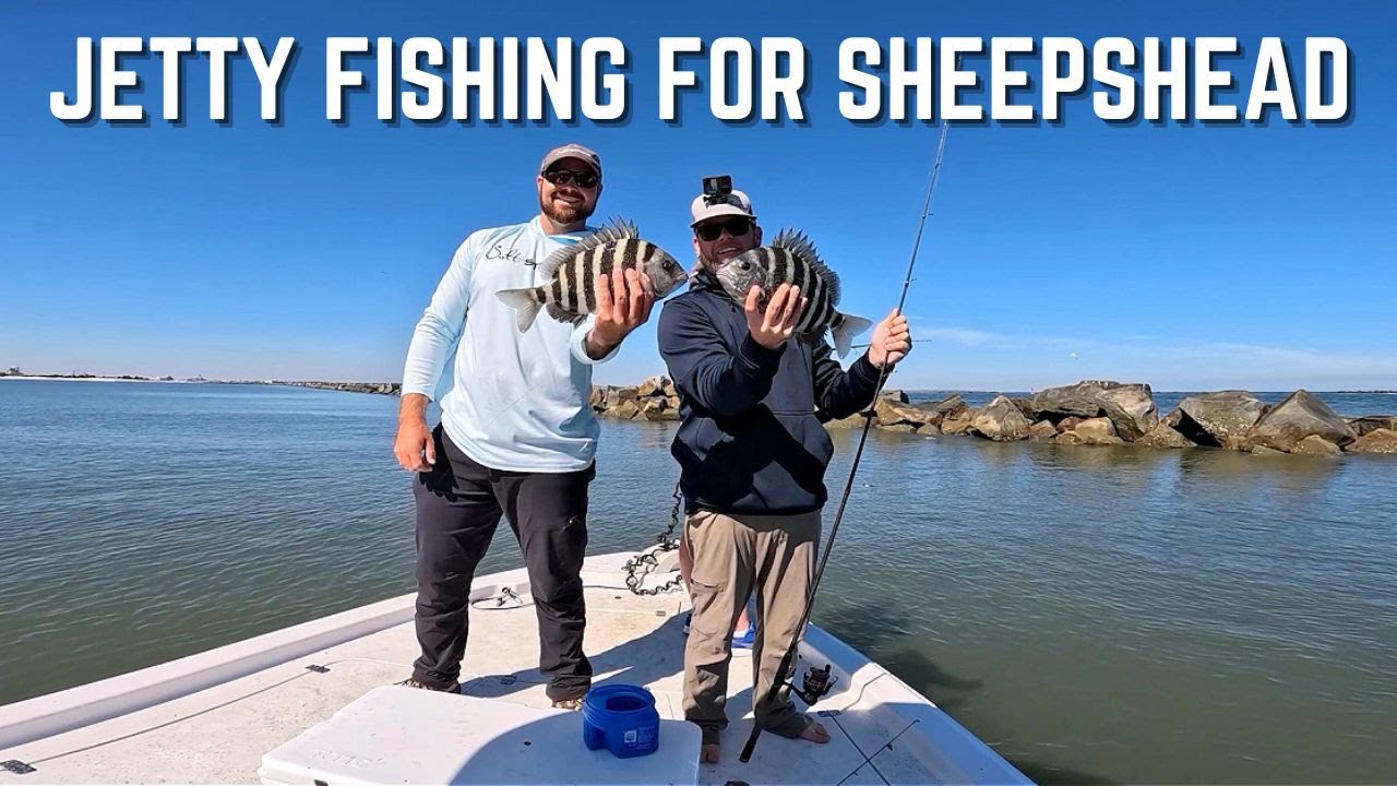 How To Fish Jetties For Sheepshead [Fishing Report] YouTube