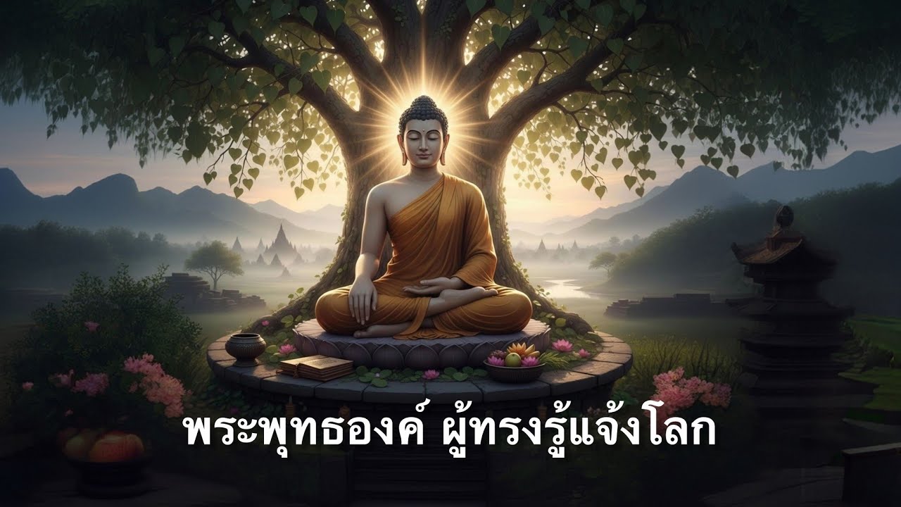 พระพุทธองค์ผู้ทรงรู้แจ้งโลก