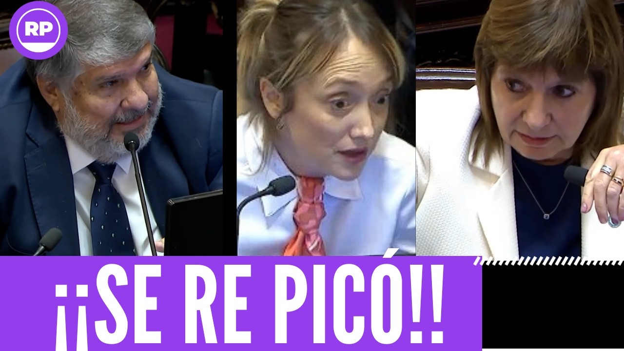 ¡¡SE PICÓ!! MAYANS Y SAGASTI SACARON DE PASEO A BULLRICH EN EL SENADO