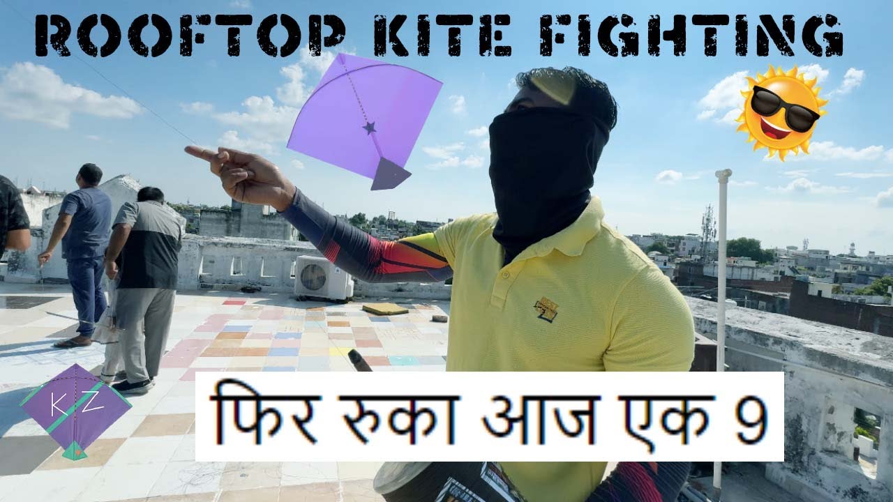 Phir Ruka Aaj Ek 9 | Lucknow Ki Patangbazi | Rooftop Kite Fighting | Salman Vs Asif | Kite Fight