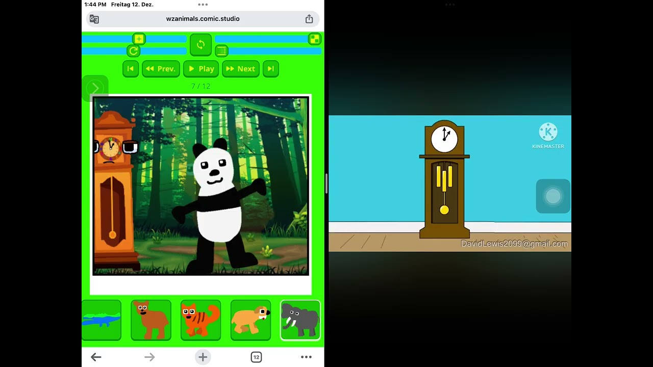 Hickory dickory dock flippy the seal