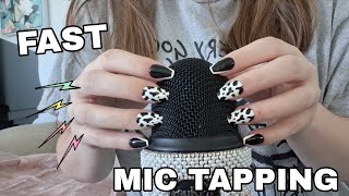 BEST MIC TAPPING EVER (FAST ASMR) no talking