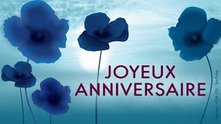 JOYEUX ANNIVERSAIRE - Jolie carte virtuelle à partager à distance