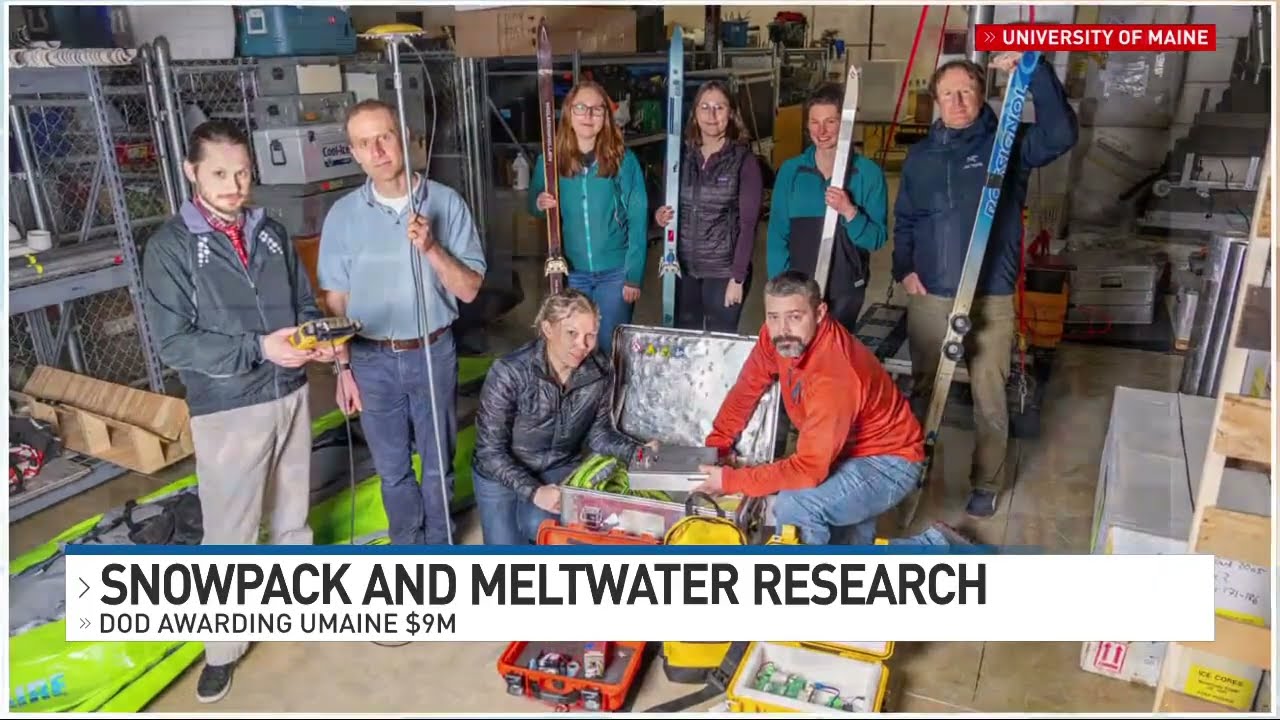 UMaine researchers explore climate change's impact on water resources