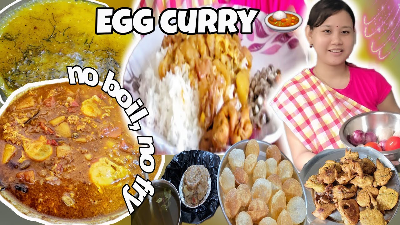 Egg curry 🍛😋 New style da❤️ Mathel su yamkhre😍😍 @Nongthonbampakhonglei4770