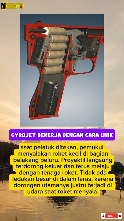cara kerja unik gyrojet😱