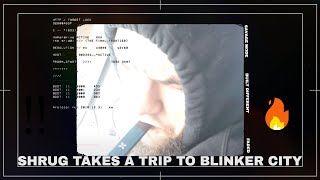 Shrug takes a trip to Blinker City! (LIVE RESIN CARTRIDGE) PAX VAPE