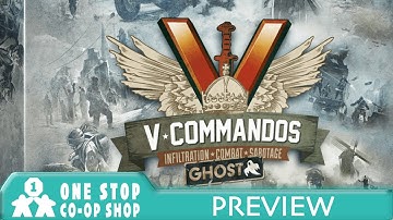 V-Commandos Ghost | Kickstarter Preview & First Impressions | with Steve