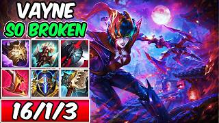 FULL OFF-TANK VAYNE IS OP (THIS BUILD DESTROYS ENEMIES)