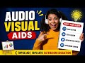 AudioVisual Aids for Agriculture Exams: TNPSC AO | IBPS AFO Extension Education