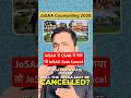 Urgent Info|JoSAA 2026 Seat Will Cancelled❌If Participate In CSAB 2026 Counselling|CSAB Counselling