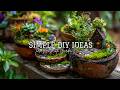 🪴✨ DIY Garden Transformation | Recycled Decor &amp; Charming Art Ideas 🌞🌼