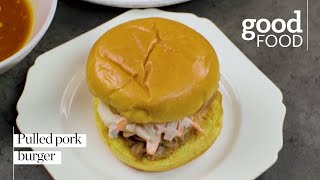 How to make pulled pork burgers