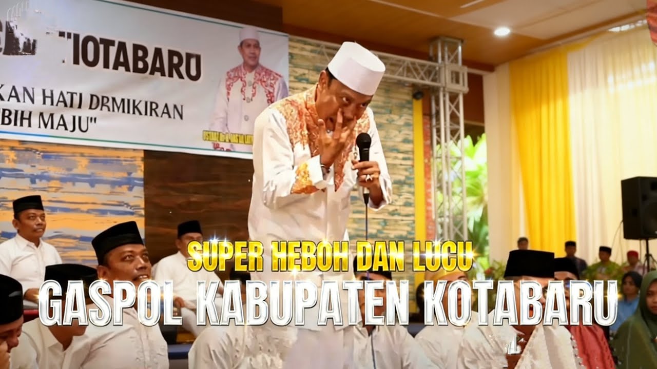 super seru lucu dan penuh ilmu || tabligh Akbar ustad das'ad Latif di kabupaten kotabaru