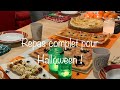 Halloween repas complet 