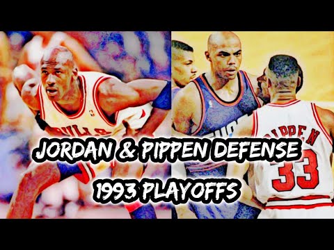 Michael Jordan & Scottie Pippen Defense Highlights: 1993 Playoffs Edition